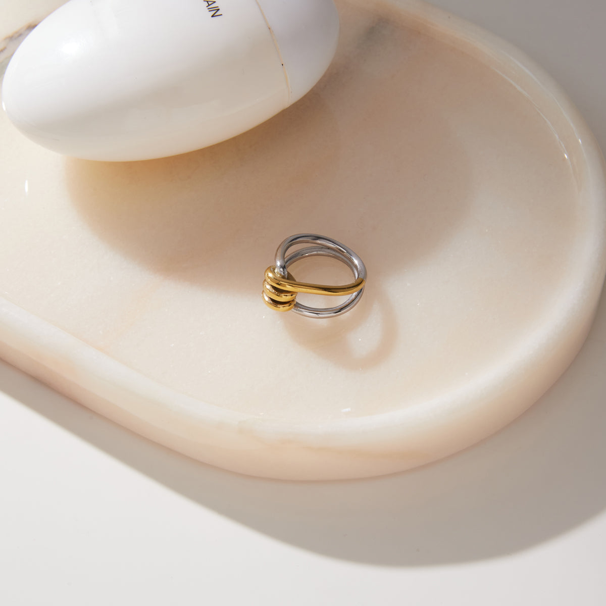 Solstice Twisted Layered Ring