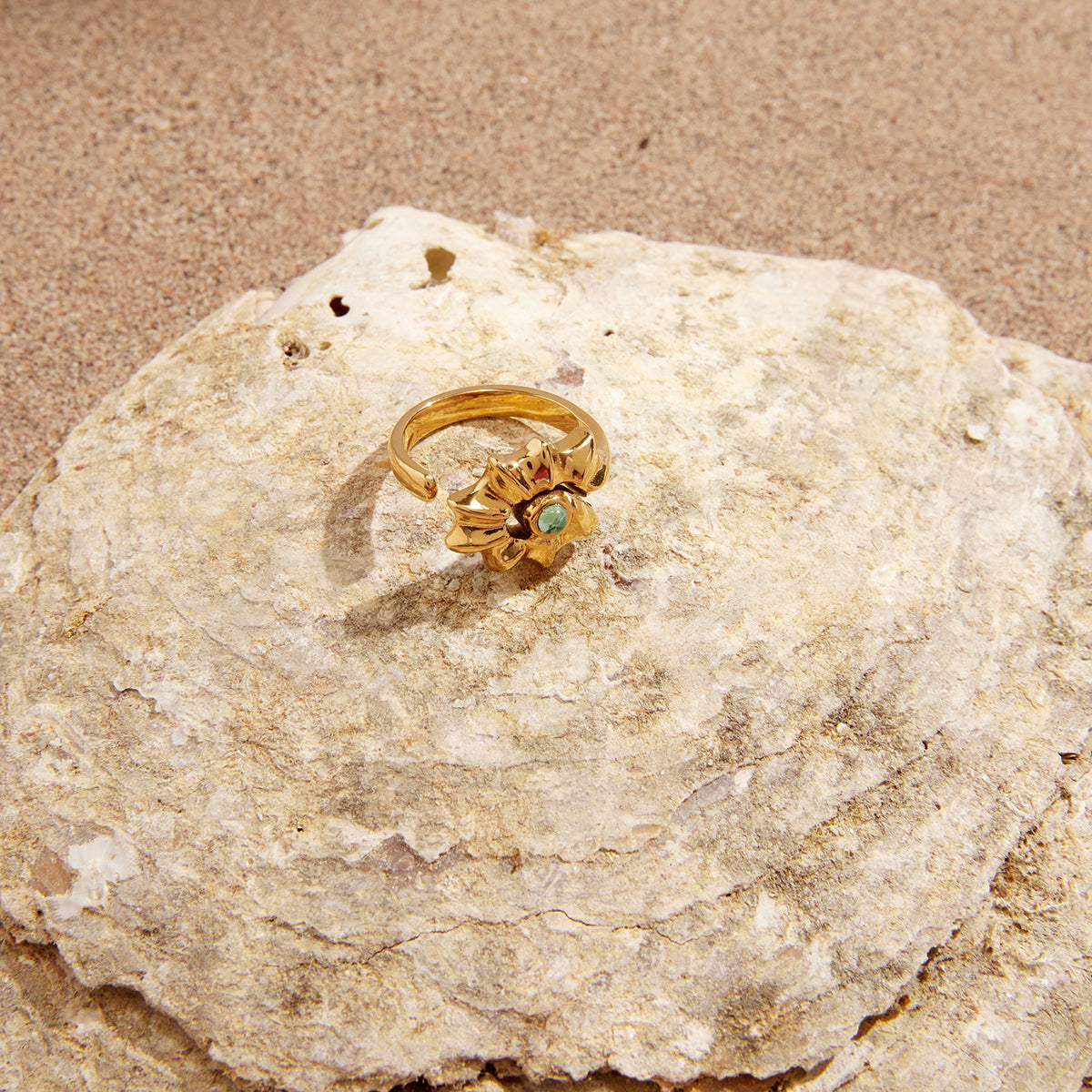 Formentera Shell Open Ring
