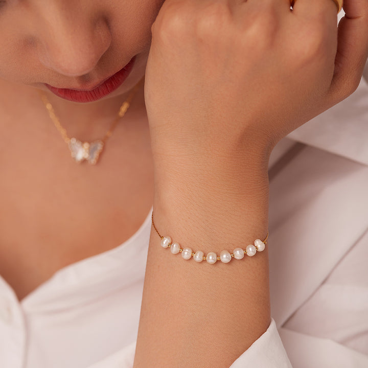 Formentera Freshwater Pearl Bracelet