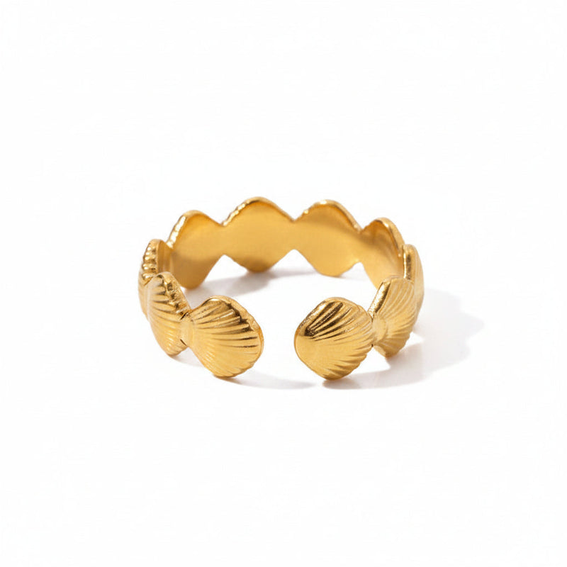 Formentera Scallop Shell Ring
