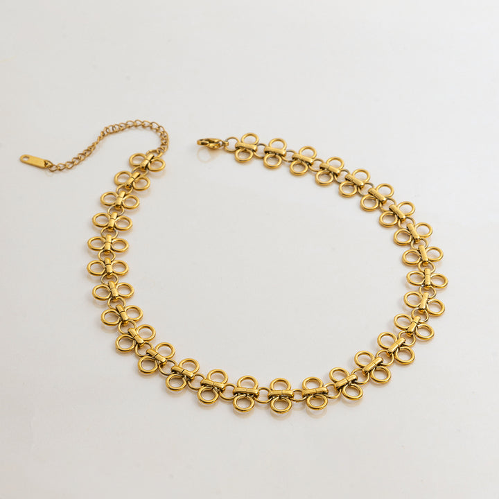 Almond Blossom Openwork Necklace
