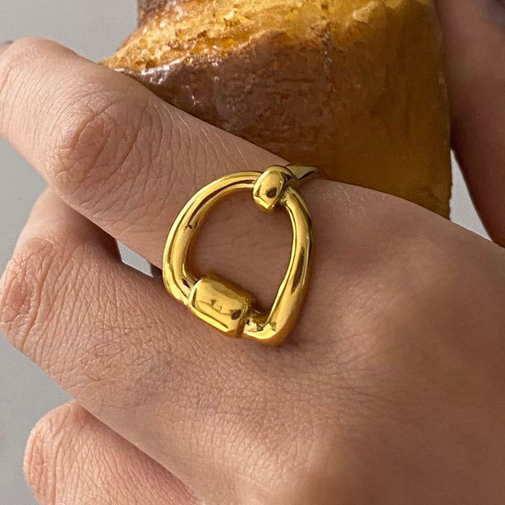 Harbour Two-Tone Open Ring