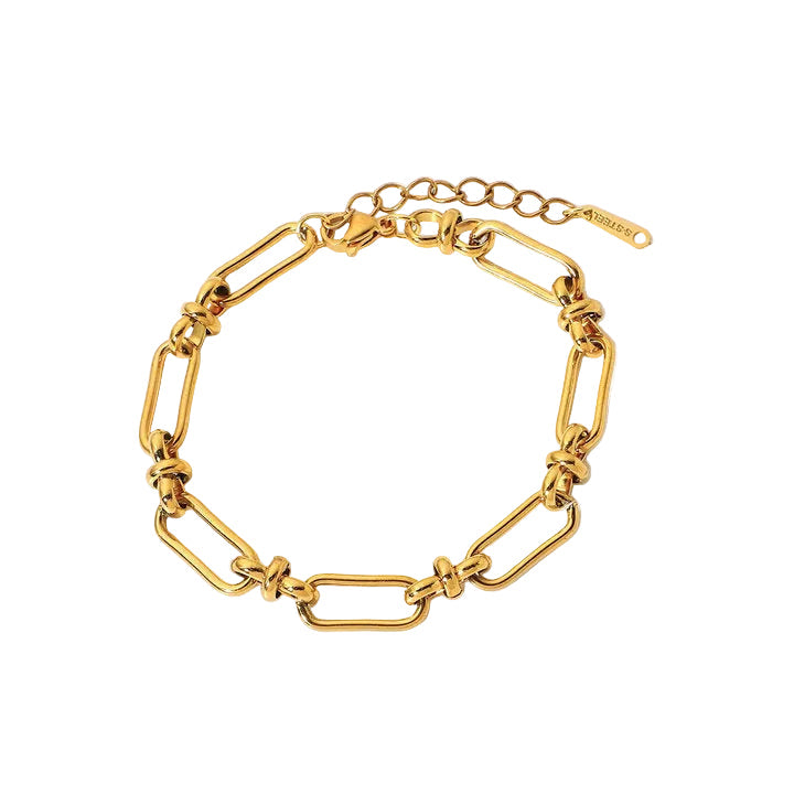 Mistral Chunky Paperclip Chain Bracelet