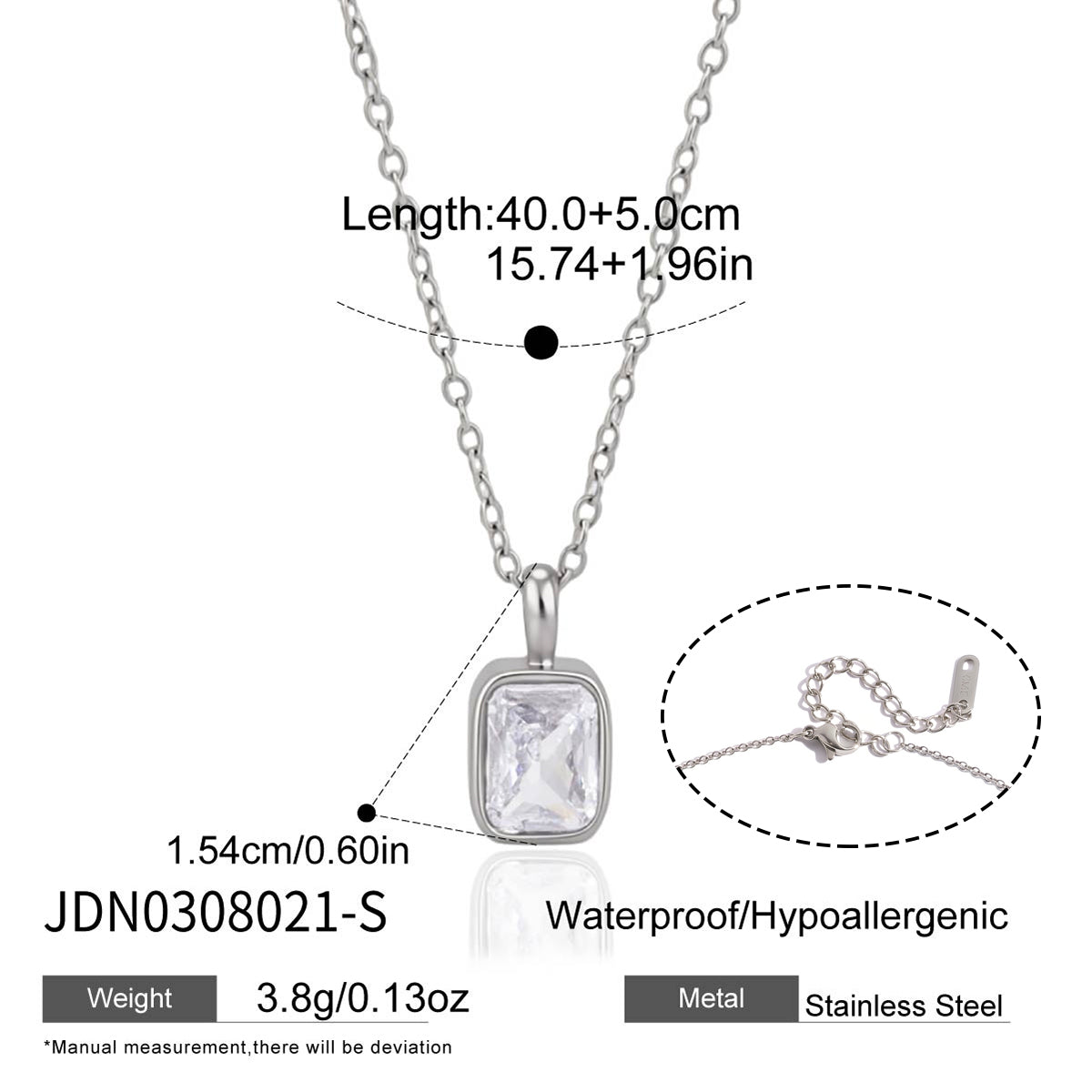 Levante Bezel Solitaire Necklace