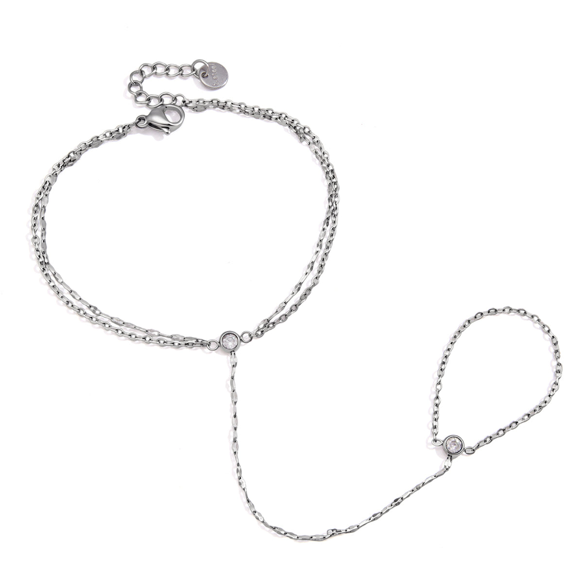 Jasmine Fine Hand Chain Bracelet