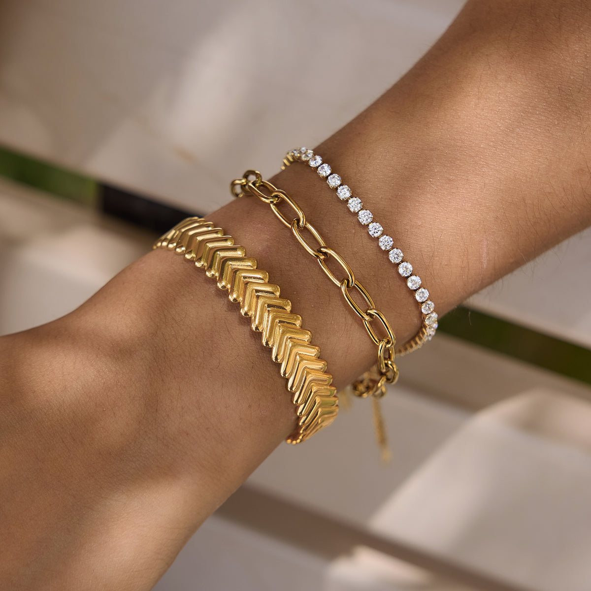 Meltemi Wheat Ear Cuff Bracelet