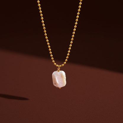 Lumen Baroque Pearl Pendant Necklace