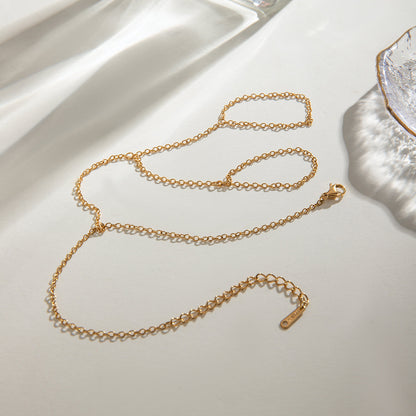 Lumen Linked Hand Chain Ring