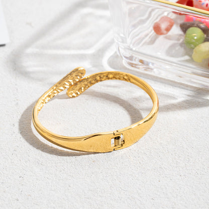 Sirocco Hammered Wrap Bracelet