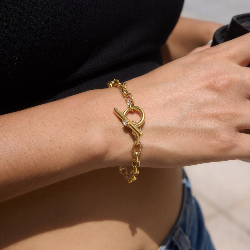 Harbour Toggle Chain Bracelet