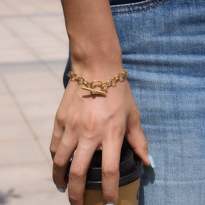 Harbour Toggle Chain Bracelet