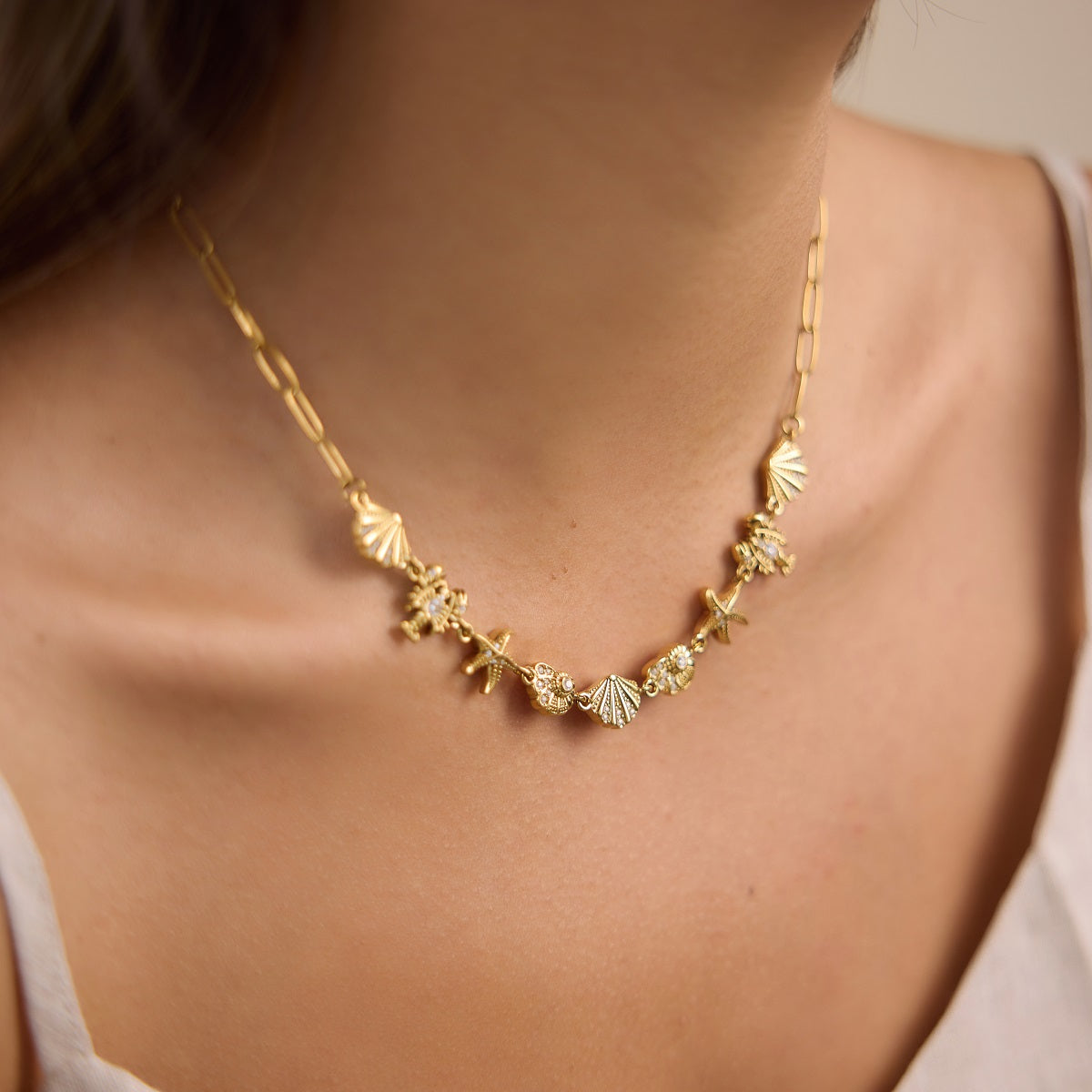 Formentera Sea Treasure Necklace