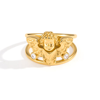 Amalfi Cherub Open Ring