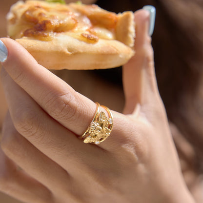 Amalfi Cherub Open Ring