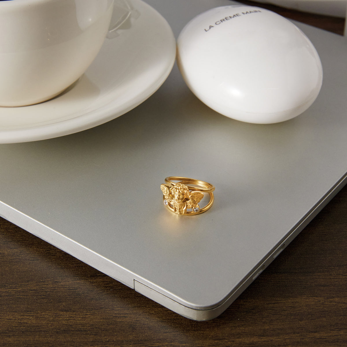 Amalfi Cherub Open Ring