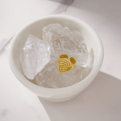 Solstice Linear Open Ring
