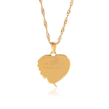 Shoreline Shell Heart Necklace