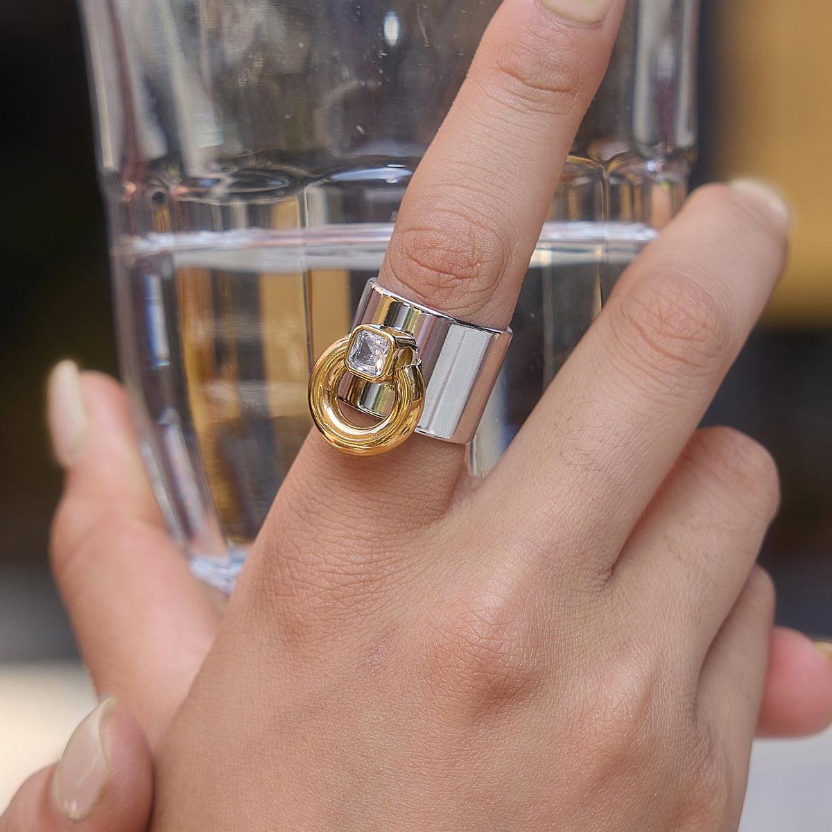 Cala Wide Band Statement Ring