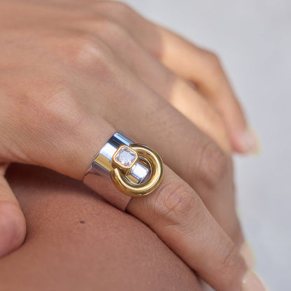 Cala Wide Band Statement Ring