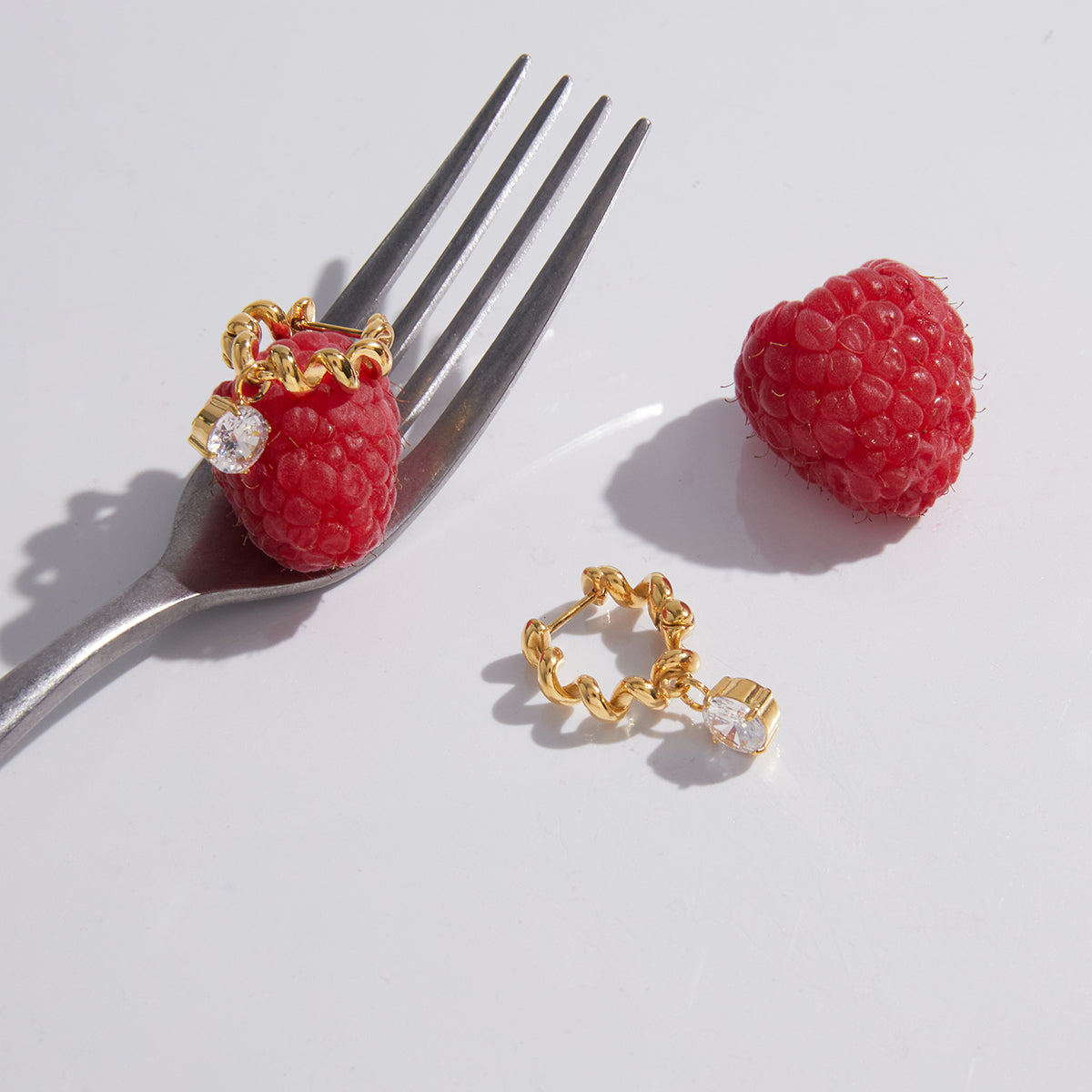 Vela Twisted Rope Hoop Earrings