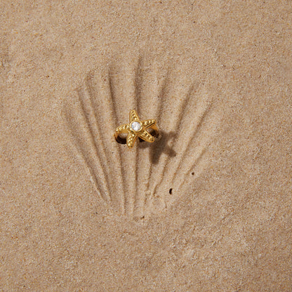 Sirocco Starfish Open Ring