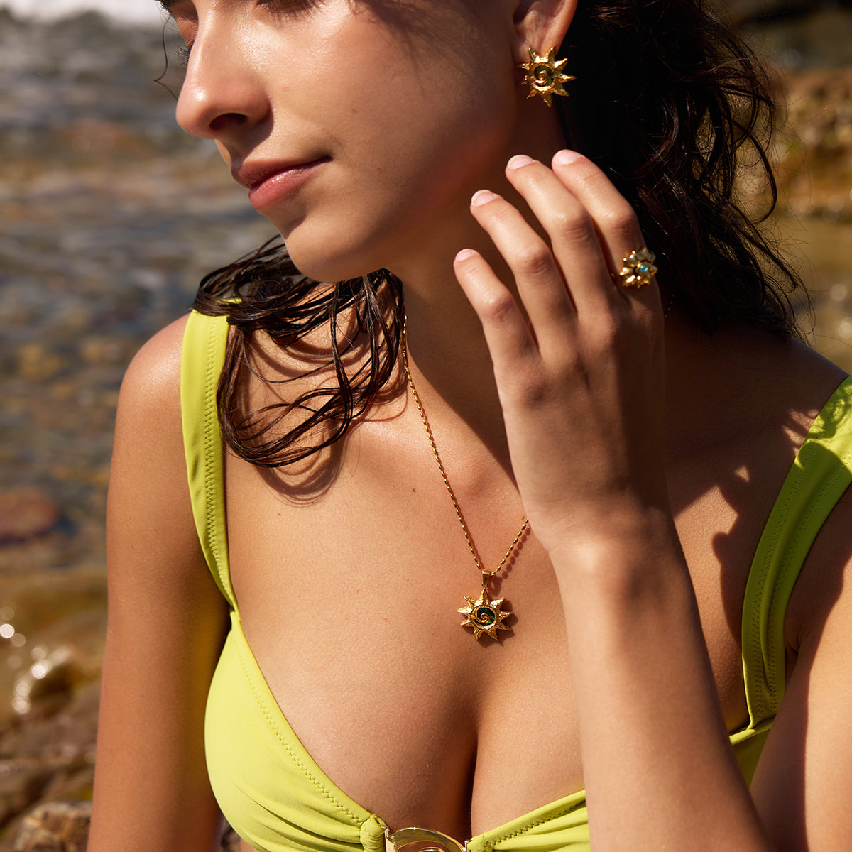 Formentera Shell Open Ring