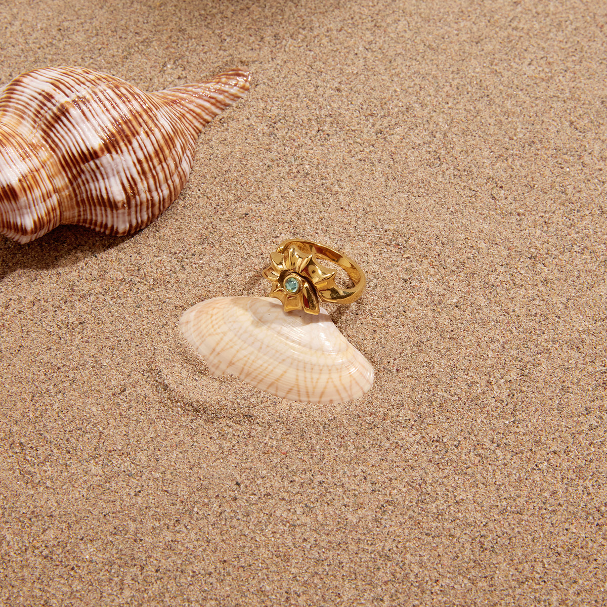 Formentera Shell Open Ring