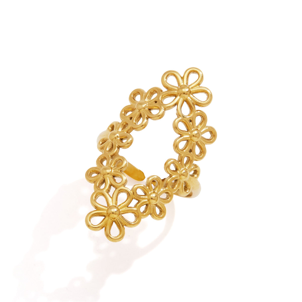 Almond Blossom Filigree Ring
