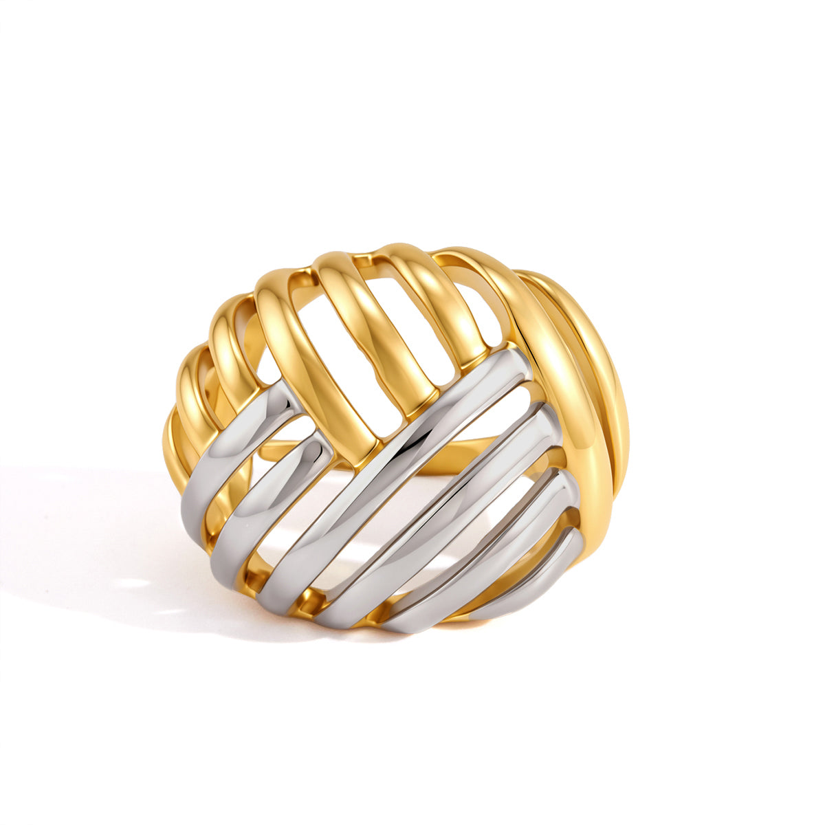 Cyclades Woven Dome Ring