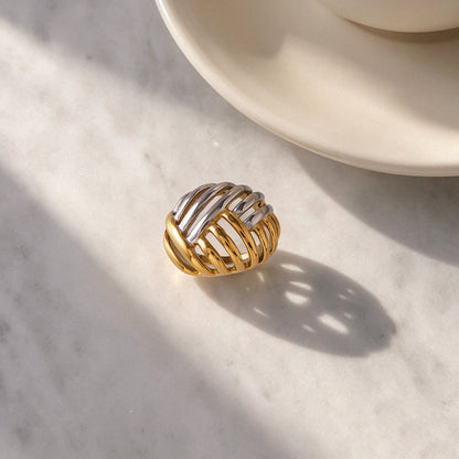Cyclades Woven Dome Ring