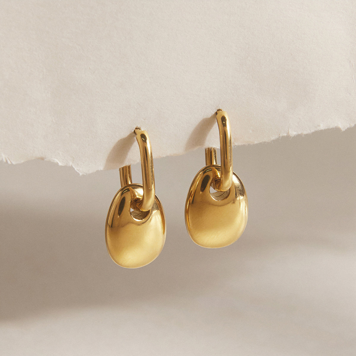 Shoreline Pebble Drop Earrings