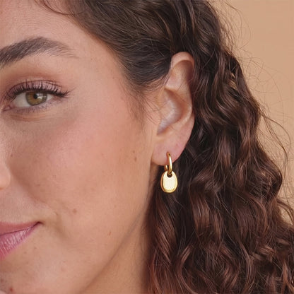 Shoreline Pebble Drop Earrings
