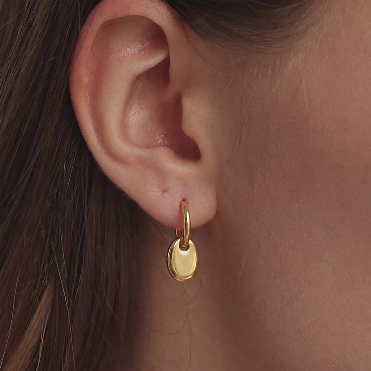Shoreline Pebble Drop Earrings