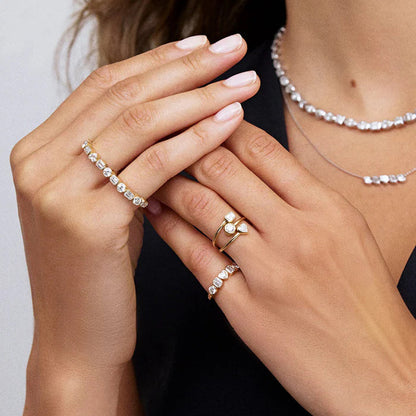 Formentera Trio Stone Ring