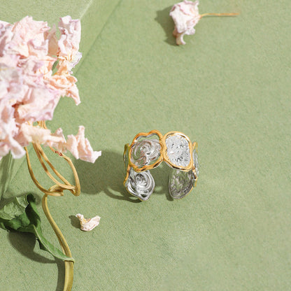 Almond Blossom Rosette Ring