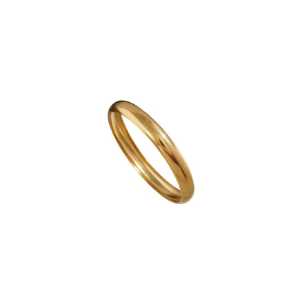 Amalfi Polished Dome Bangle Bracelet