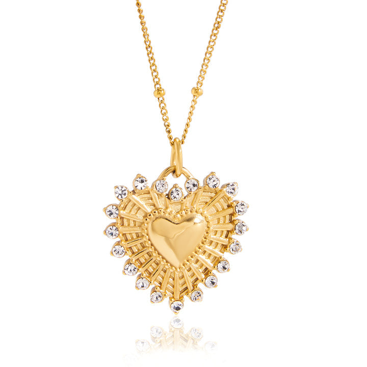 Alba Radiant Heart Necklace
