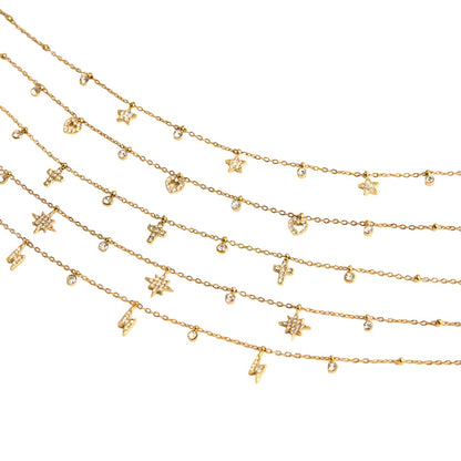 Meltemi Petite Charm Chain Necklace
