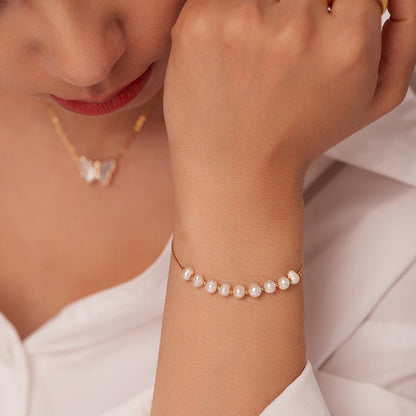Formentera Freshwater Pearl Bracelet