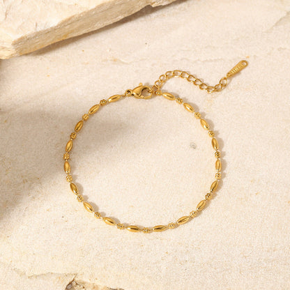Marea Oval Bead Chain Bracelet