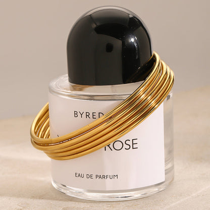 Halcyon Five-Bangle Stack Bracelet