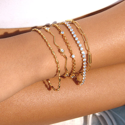 Salt Air Ivory Link Bracelet