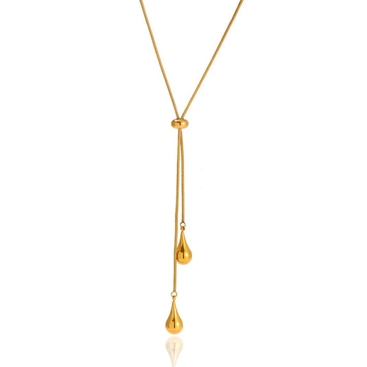 Formentera Adjustable Lariat Necklace