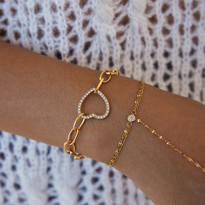 Jasmine Fine Hand Chain Bracelet