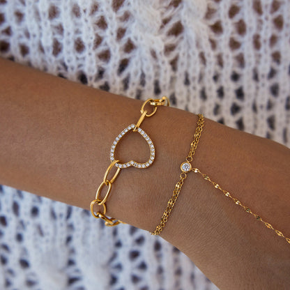 Jasmine Fine Hand Chain Bracelet