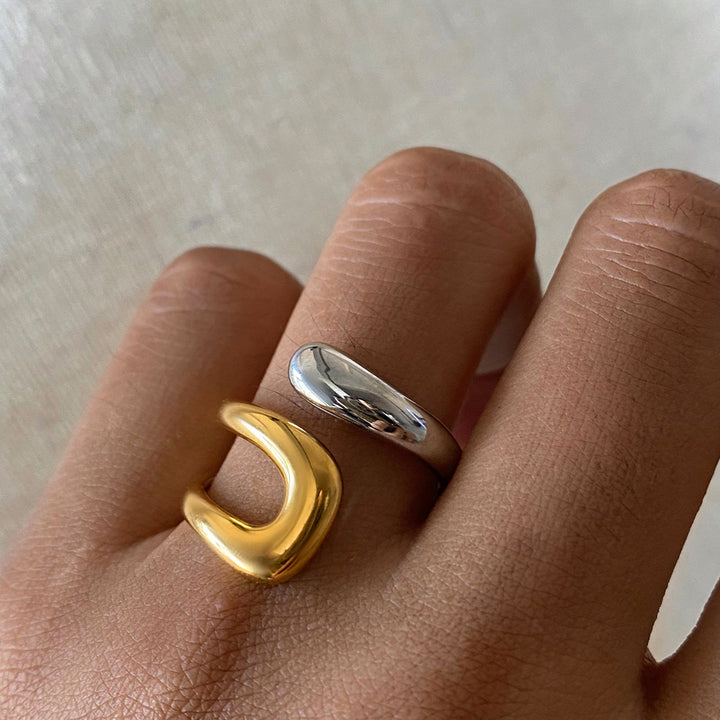 Tramontana Two Tone Wrap Ring
