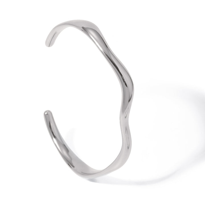 Zephyr Ripple Cuff Bracelet
