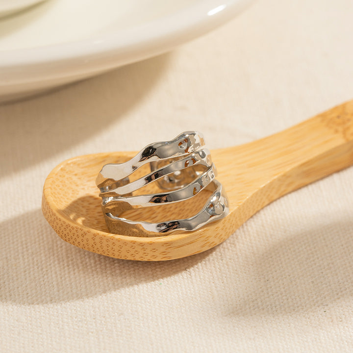 Salt Air Layered Open Ring