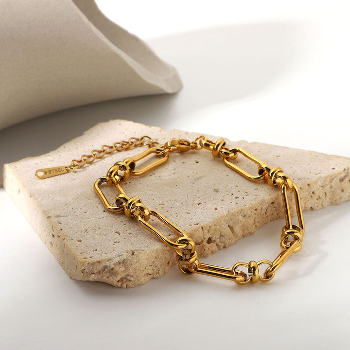 Mistral Chunky Paperclip Chain Bracelet