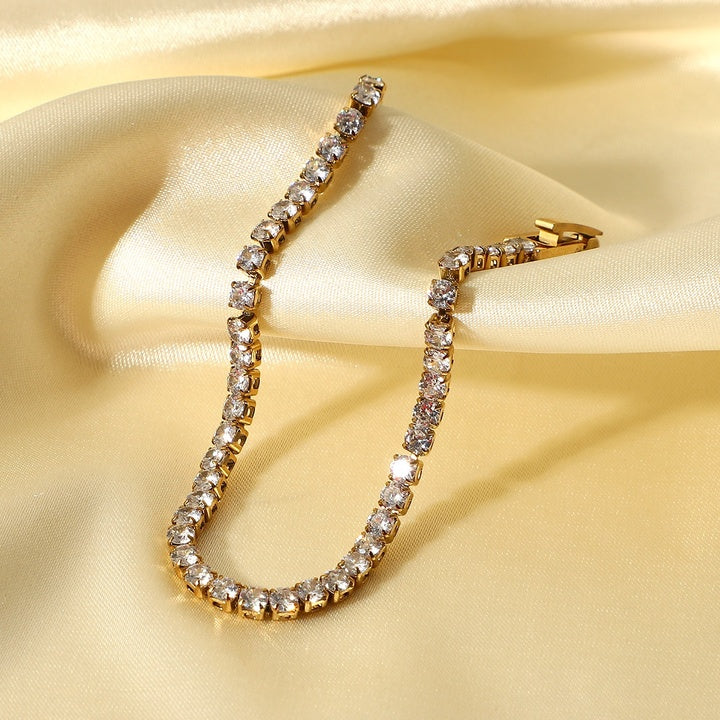 Lumen Claw-Set Tennis Bracelet